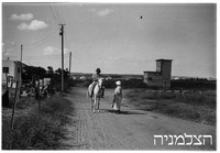 כפר ידידיה 1942 כביש.