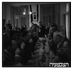 רפורטג'ה גולדה מאירסון - אבא אבן ארוחה חגיגית – הספרייה הלאומית