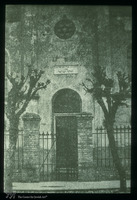 Photograph of: Sephardi Synagogue in Zemun : Entrance.