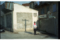 Photograph of: Site of a destroyed synagogue in Vlorë.
