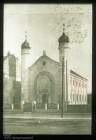 Photograph of: Synagogue in Bijeljina : a memorial plaque installed.