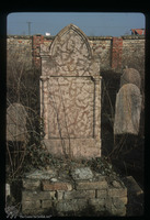 Photograph of: Jewish cemetery in Kanjiža : Tombstones.