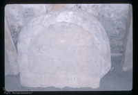 Photograph of: Jewish tombstones in Lapidarium in Ptuj : Fragments of medieval Jewish tombstones.