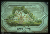 Photograph of: Kupa Synagogue in Kraków - Ceiling - Holy places : Wall painting.
