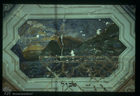 Photograph of: Kupa Synagogue in Kraków - Ceiling - Holy places : Wall painting.