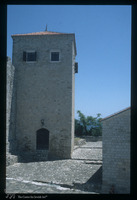 Photograph of: Place of imprisonment of Sabbetai Tzvi - Balšića kula (Tower) in Ulcinj : Upper two floors of the medieval tower were the abode of Sabbetai Tzvi.