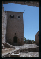 Photograph of: Place of imprisonment of Sabbetai Tzvi - Balšića kula (Tower) in Ulcinj : Upper two floors of the medieval tower were the abode of Sabbetai Tzvi.
