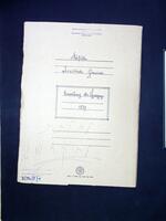 Erinnerungsurkunde anläßlich der Einweihung der Synagoge. Enth.: Übersetzung ins Deutsche, 1936.