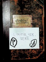 Registry of the Status Quo Jewish cemetery of Târgu Mureș.