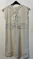 Grief Dress (Back View) 109 X 56Cms.