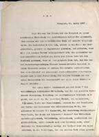 מכתב המלצה מאת פרופסור לודוויג בלאו, 21.04.1907.