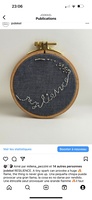 This Too Shall Pass: Cross Stitch On Canvas, Gouache. Sadness And Uncertainty. My Shrunken Heart (11).