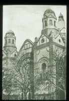 Photograph of: Synagogue in Novi Sad : Western façade.