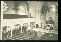 Photograph of: Synagogue in Novi Sad : Interior - view towards East.