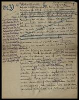 Draft of a speech or article in regard 1911 elections.