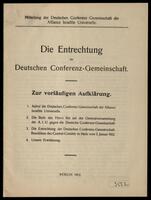 Published articles on the resolution of Jan. 3rd 1912.
