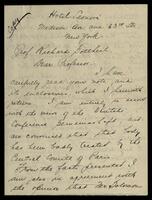 Marshall, Louis, to Richard Gottheil in regard to AIU.