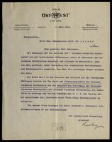 Leo Winz in regard to contracts for Ost und West I.