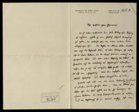 Levy, Emil, to Leopold Landau.
