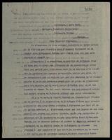 Klausner, Max Albert, correspondence in regard to Antébi.