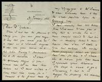 Lousada, Herbert G., correspondence in regard to Antébi.