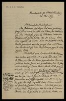 Correspondence in regard to M. Philippson's critique of the AIU.