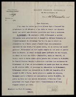 Correspondence Landau-Leven in regard to Aleppo, Damascus, Barazani, etc.