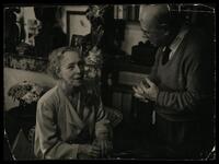 Pablo Casals and Queen Elisabeth of Belgium.