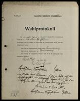 Election protocols, Beuthen - Bytom.