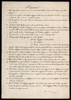 Programma della religiosa cerimonia con cui verrà consacrato Rabbino ... Salomon Gentilli.
