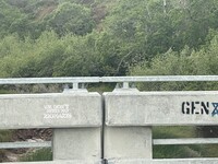 Graffiti In Public Spaces Near Town Of Eureka (2).