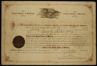 Citizenship certificate.