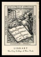 Raphael Gitelson Synthetic Products Library bookplate.