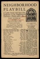 Neighborhood Playbill.