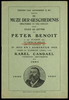 De Muze des Geschiedenis.