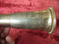 Photograph of: Torah finial in the Bukharan Jews Synagogue in Fergana.