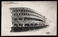 Facade drawing: King George corner Ben Yehuda Jerusalem.