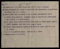 Drafts of descriptions of manuscripts in lots 2, 35, 41, 249, and coins.