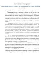 The Surrounding Society in the Presence of the Extermination of the Jews of Galicia and Bukovina.