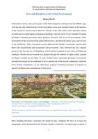 Jews and Burghers in the Urban Environment.