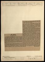 Clippings on theatre.