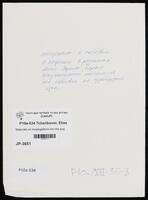 Materials on investigations into the pogroms in different cities and towns in Ukraine; translation of materials into French.