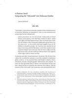 A postwar turn? : Integrating the "aftermath" into Holocaust studies.