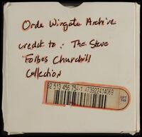 Microfilm copy of part of the Orde Wingate archive.