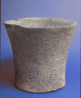 Basalt container.
