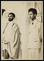 Photo of Haile Selassie, Emperor of Ethiopia taken in Jerusalem.