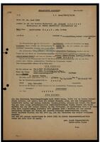 Hagar (née Ischay), Zaida-Aziza, residing in Petah Tikva, Israel, reparations file.