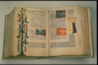 Photograph of: Rothschild Miscellany : fol. 113v-114.