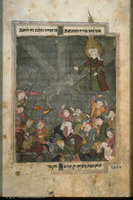 Photograph of: Israel Museum Shāhin's Musā-Nāmeh : Fol. 71.