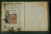 Photograph of: Sassoon Spanish Haggadah : Fol. 26.